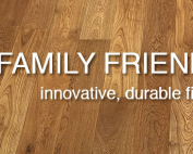 Family friendly finishes banner by Hallmark Floors