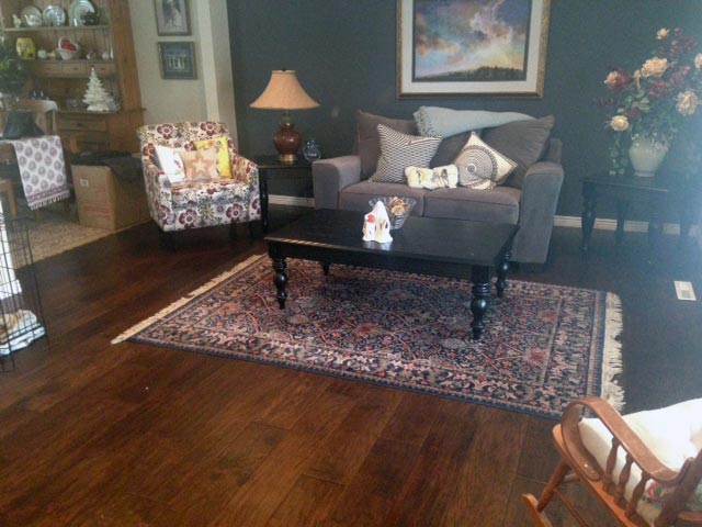 Chaparral Sagebrush retailer and installed A Plus Hardwood Floors