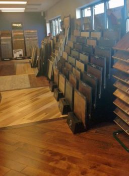 A Plus Hardwood Floors Show room. They are a spotlight dealer for Hallmark Floors in Denver, CO