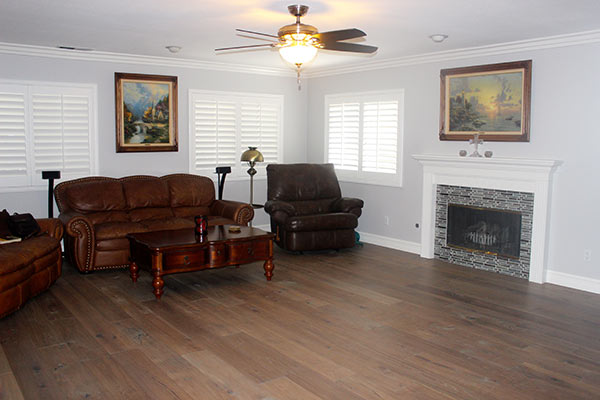 Alta Vista Del Mar Hardwood Collection installed in Corona, CA