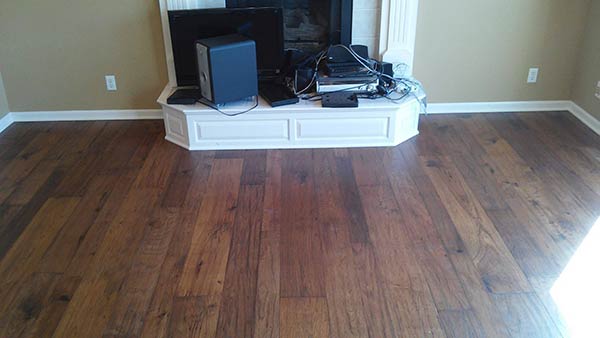 Monterey Puebla installation by Timberland Spotlight Dealer for Hallmark Floors