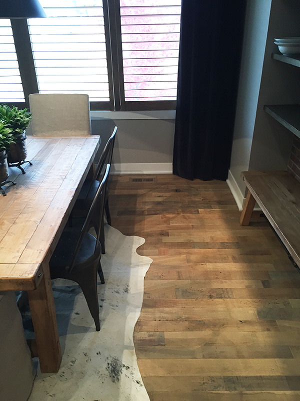 Organic Noni installation by Timberland Hardwood Floors