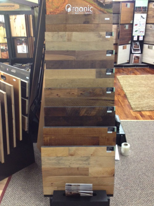 Hallmark Floors Organic Display at Milford Flooring