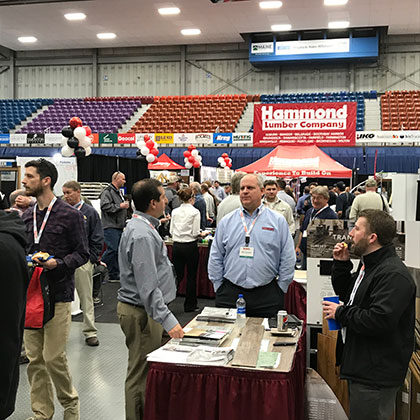 Hammond Lumber trade show at Augusta Maine Civic Center