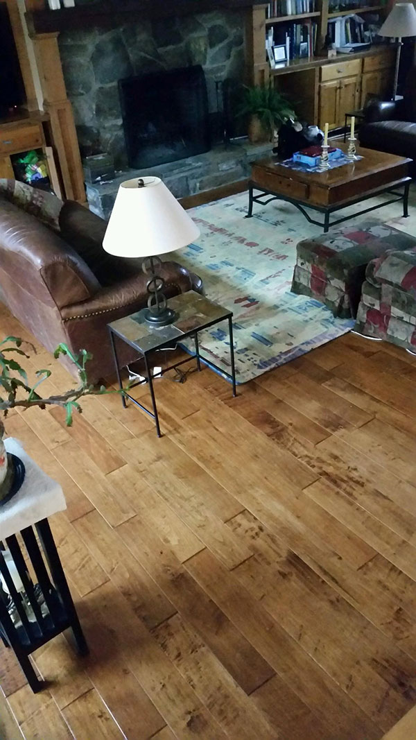 Amazing Hardwood Floors installation