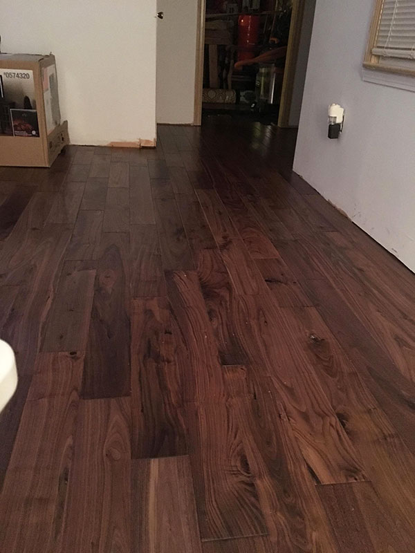 Amazing Hardwood Floors installation