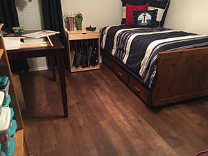 Wood Guys Courtie Duchess installation-bedroom