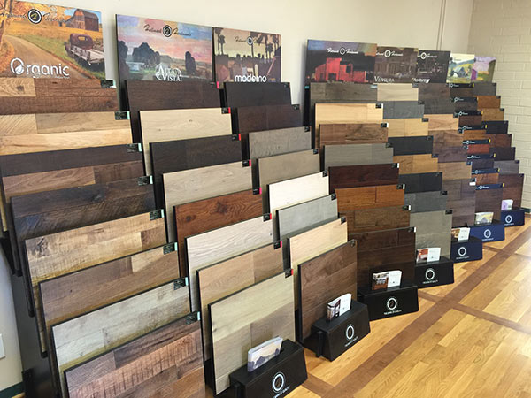 Weeks Hardwood Floors Display