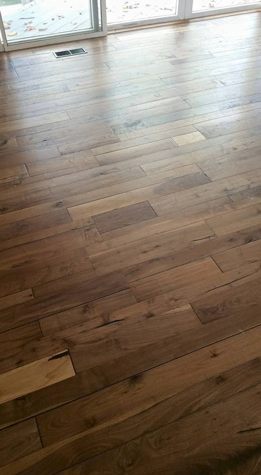 Weeks Hardwood Floors Display