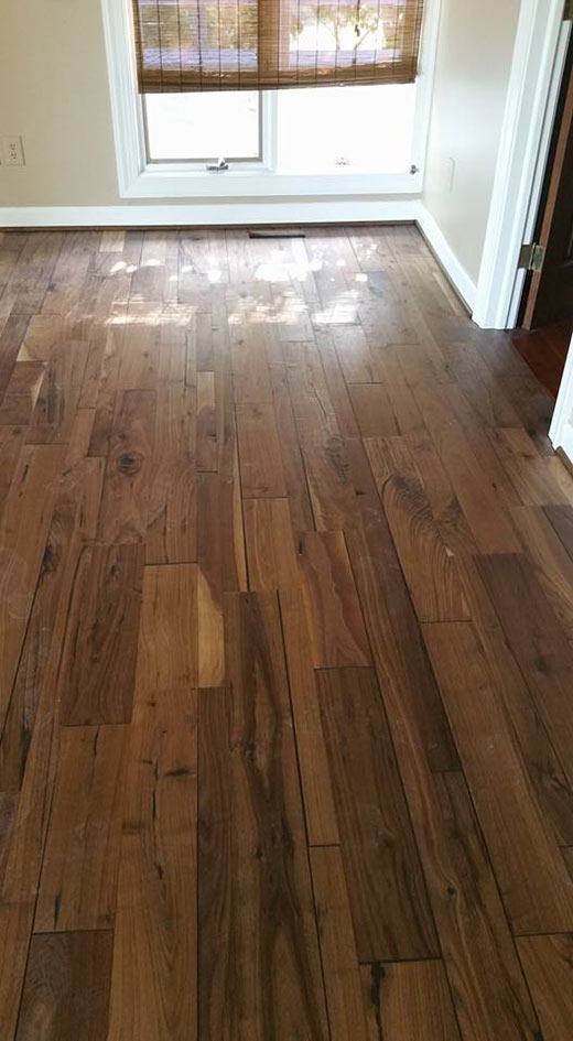 Weeks Hardwood Floors Display