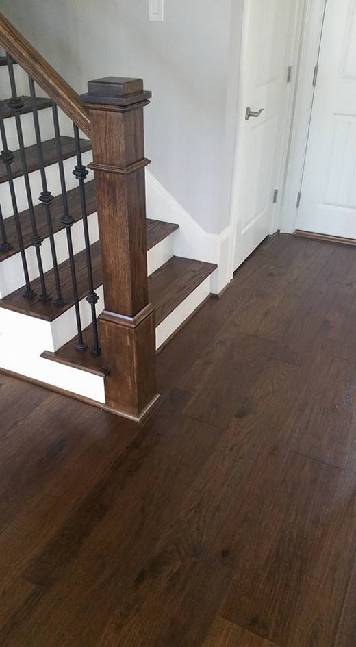 Weeks Hardwood Floors Display