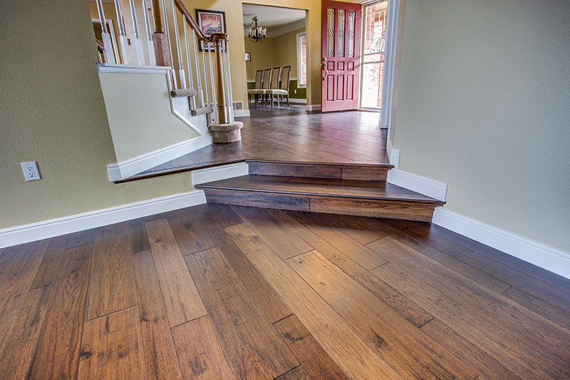 Engineered Hardwood Flooring featured in Denver remodel