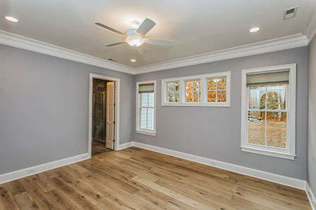 Alta Vista Balboa bedroom install by Kings Custom Hardwood  | Spotlight Dealer for Hallmark Floors