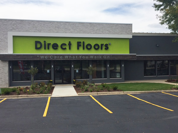 Direct floors of woodridge IL storefront Hallmark Floors Spotlight Dealer