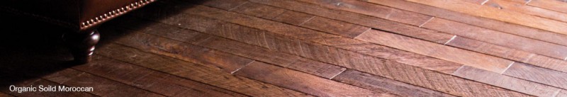 Photo Portfolio banner of Moroccan Organic Solid wood floors.