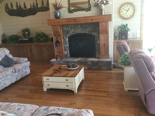 Chaparral Tackroom living room install by kempsville