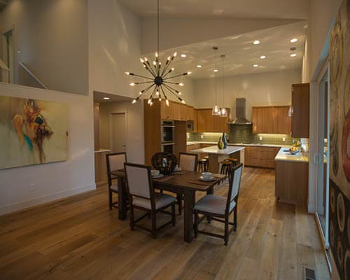 Alta Vista Avalon Oak Dining Room Installation