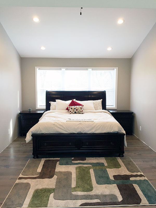 Bedroom install Novella Frost Adams Family Flooring