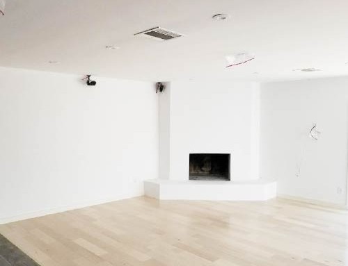 Moderno White Plains Living Room Installation in Rosemead CA