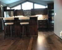 Le Sueur, MN Kitchen Floor Installation Monterey Bungalow Maple Flooring