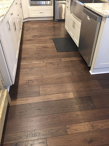 Monterey Gaucho Kitchen full installation by skips custom flooring canadaigua