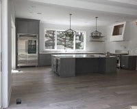 Columbus, OH Kitchen Floor Installation suing Novella Hawthorne Oak