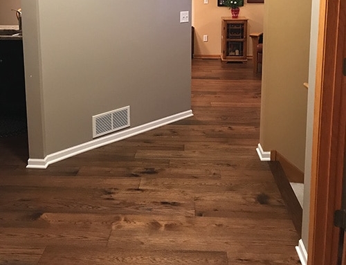 Novella Thoreau Hallway Floor Installation Shakopee, MN