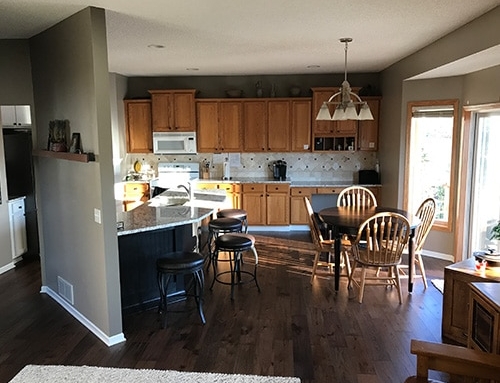 Novella Thoreau Kitchen Floor Installation Shakopee, MN