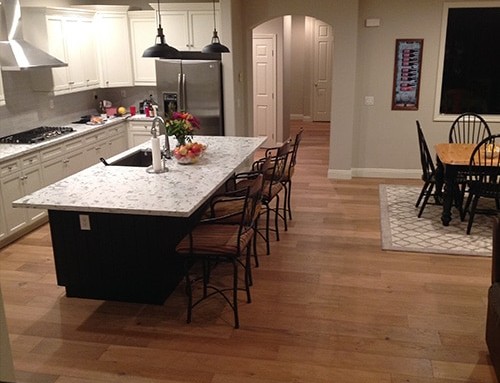 Ventura Sandal Kitchen and Dining Room Floor Installation Folsom, CA