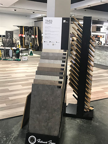 Skips Custom Flooring Times Square Display