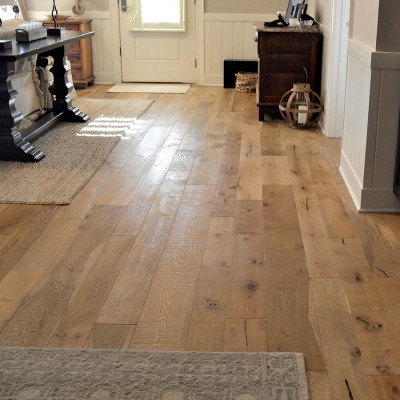 Organic Engineered 567 Gunpowder installation by kings custom hardwoods