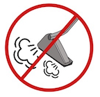 Do not use steam cleaners on wood floors. Steam Cleaner Illustration for the Maintaining wood floors right.
