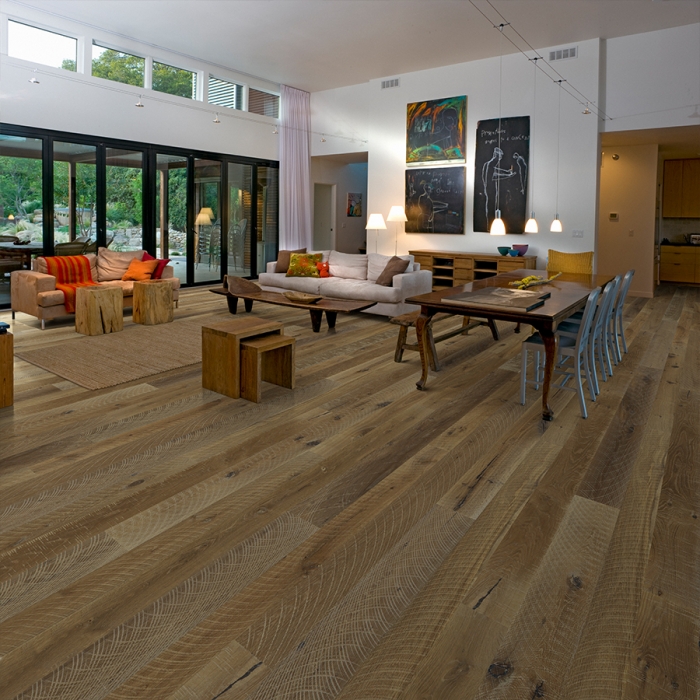 Product Gunpowder Oak Organic 567 Engineered Hardwood flooring