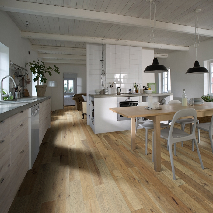 Crestline Solid Rainier Hickory Kitchen by Hallmark Floors