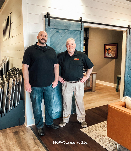 Dalton Wholesale Floors Hallmark Floors Spotlight Dealer team at Dawsonville