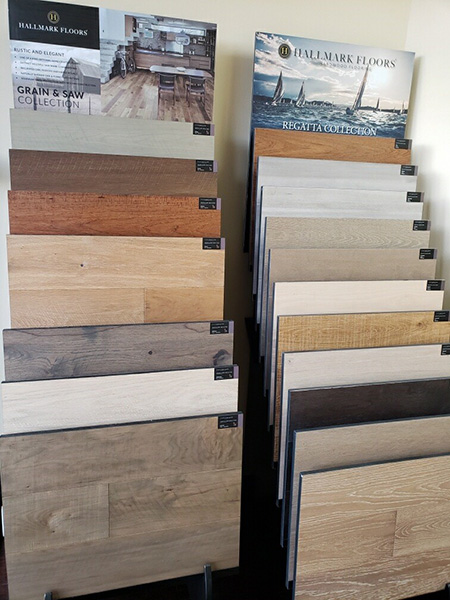 Regatta and Grain & Saw display at Carolina Hardwoods Regatta and Grain & Saw display at Carolina Hardwoods