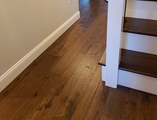 Hallmark Floors Monterey Casita Hickory install in Bridgewater MA