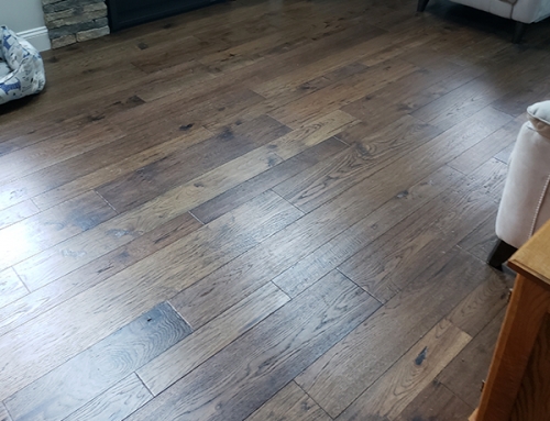 Hallmark Floors Monterey Casita Hickory home install in Bridgewater