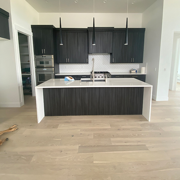 Hallmark Floors Hawthorne Oak home installation in Eagle ID