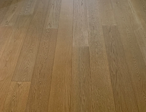 Hallmark Floors Regatta Spill Proof Sailmaker Hickory installation in El Dorado Hills